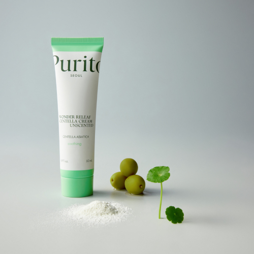 Крем відновлювальний з центеллою без олій Purito Seoul Wonder Releaf Centella Cream Unscented 50 ml