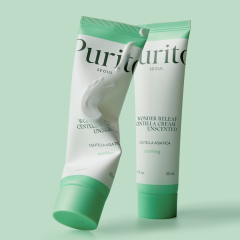 Крем відновлювальний з центеллою без олій Purito Seoul Wonder Releaf Centella Cream Unscented 50 ml