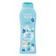 Гель для душу Tulipan Negro FLORAL жасминовий мускус 650 мл
