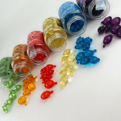 Жовті вітамінні капсули для відновлення волосся Sevich