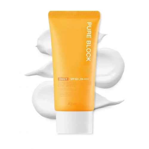 Солнцезащитный крем APieu Pure Block Daily Sun Cream EX SPF50+, PA++++ 50 ml