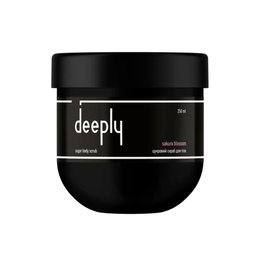 Цукровий скраб для тіла deeply Sakura Blossom Sugar Body Scrub 