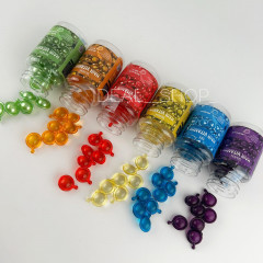 Фіолетові вітамінні капсули для відновлення волосся Sevich