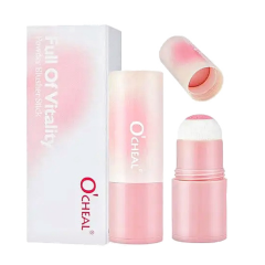 Сухі рум'яна-стік зі спонжем O'Cheal 