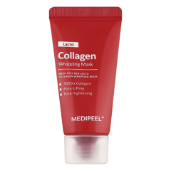 Маска-плівка для звуження пор з колагеном Medi-Peel Red Lacto Collagen Wrapping Mask MINI, 15 мл