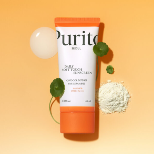 Мініатюра крему сонцезахисного з керамідами Purito Seoul Daily Soft Touch Sunscreen SPF 50 PA++++ 15 ml