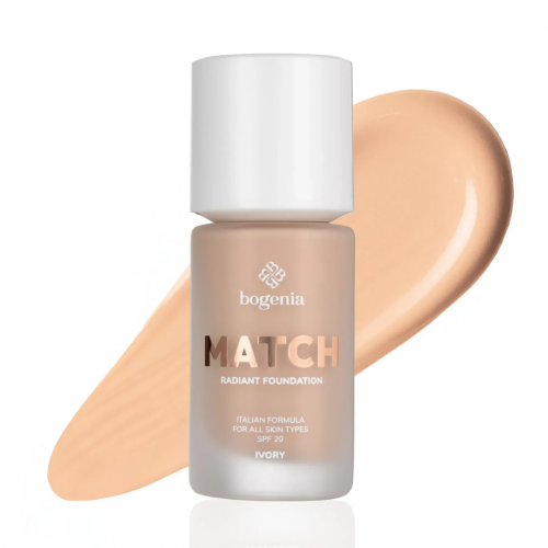 Тональна основа MATCH Foundation Bogenia №01-ivory