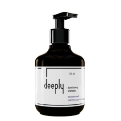 Тонувальний шампунь для блонду deeply