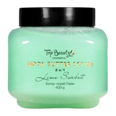 Скраб-батер лайм 2в1 для тіла Top Beauty  