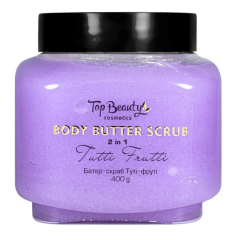 Скраб-батер туті-фруті 2в1 для тіла Top Beauty