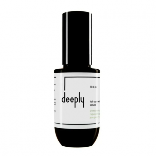 Стимулююча сироватка для росту волосся deeply hair growth serum