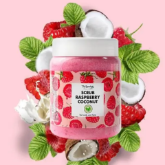 Скраб Raspberry-Coconut для тіла та обличчя Top Beauty 
