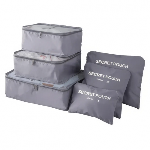 Набір дорожніх органайзерів secret pouch 6шт