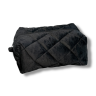 Косметичка плюшева 21*15*10 чорна
