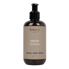 Мило для рук та тіла рідке 250мл Амбра - ваніль -пачулі Top Beauty