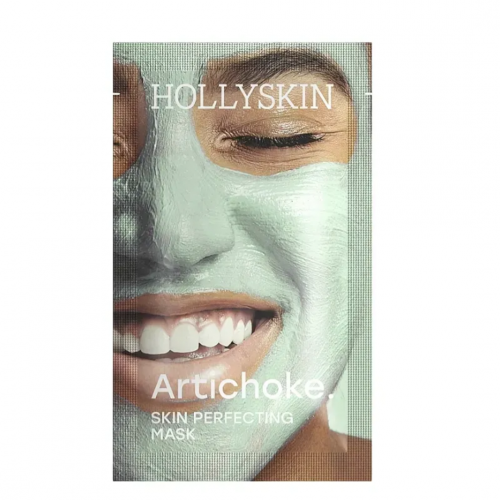 Охолоджувальна ліфтинг маска для боротьби з набряками HOLLYSKIN Artichoke, Skin Perfecting Mask, 10g