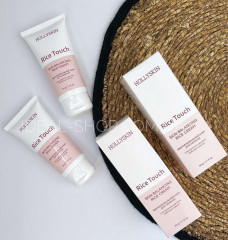 Відновлювальний крем для обличчя з екстрактом центели азійської і рисом HOLLYSKIN Rice Touch