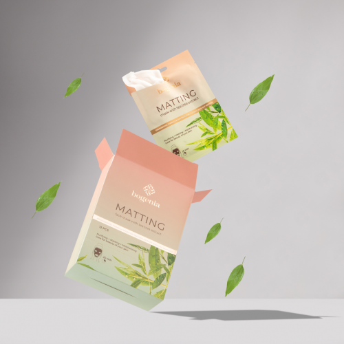 Тканевая маска с экстрактом чайного дерева Bogenia.