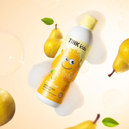 Дитячий гель для душу Tink Kids - Juicy Pear