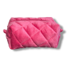 Косметичка плюшева 17*11*9 рожева