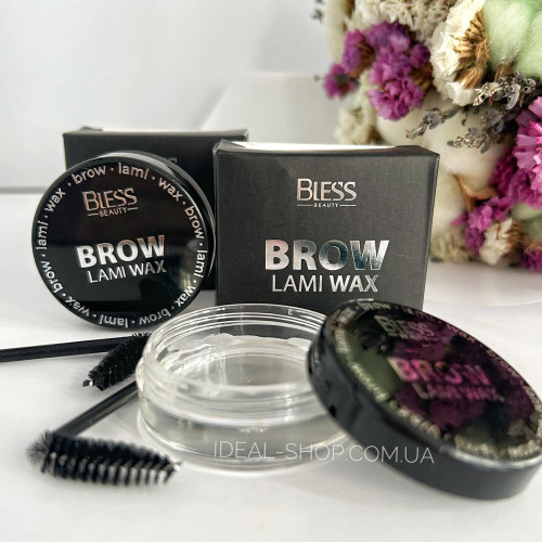 Воск-фиксатор для бровей BROW LAMI WAX Bless Beauty 