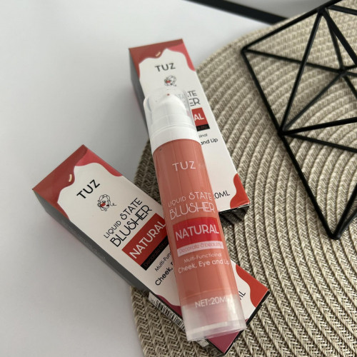 Кремовий мультитаскер 3 в 1 (рум’яна, помада, тіні) TUZ 