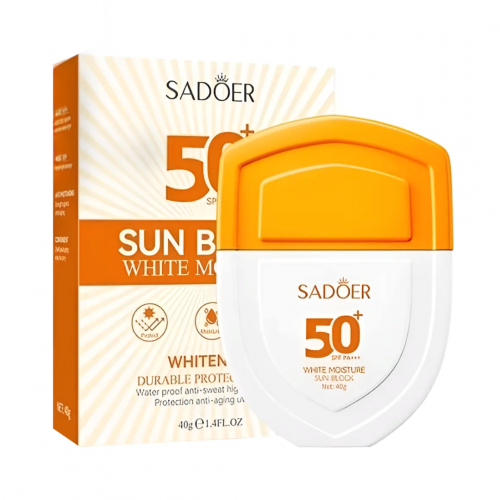Захисний крем від сонця Sadoer Sun Screen 50+SPF PA+++ 