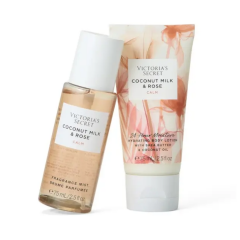 Подарочный набор Coconut Milk&Rose Mini Mist & Lotion Duo Victorias Secret