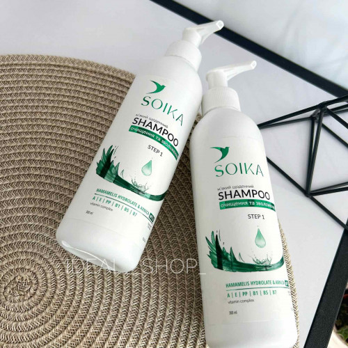 Soika Шампунь щоденний м'який "Очищення та зволоження"