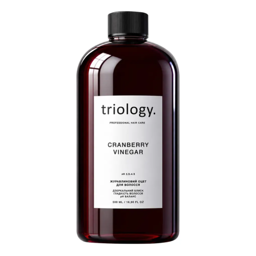 Клюквенный уксус для волос Triology.