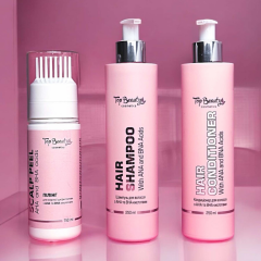 Кондиціонер для волосся з АНА та ВНА кислотами Top beauty 