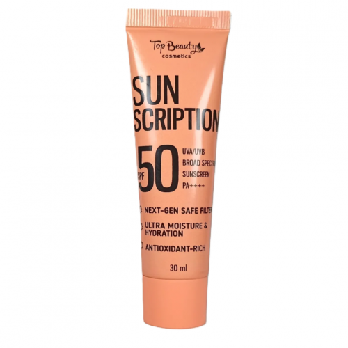 Крем для обличчя сонцезахисний SPF 50 Top Beauty