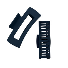 Краб пластик матовий прямокутний, 10см, синій