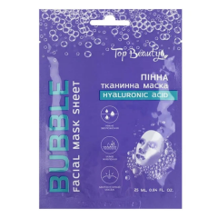 Маска тканинна для обличчя Bubble Top Beauty