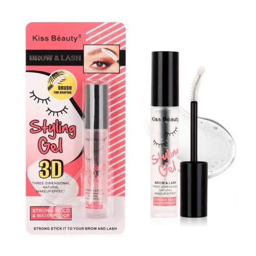 Прозрачный гель для фиксации бровей Kiss Beauty