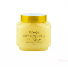 Батер-скраб кокосове молоко 2в1 для тіла Top Beauty 400g