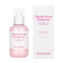 Мультифункціональна трояндова мікроемульсія для обличчя HOLLYSKIN Glaze Rose Essence