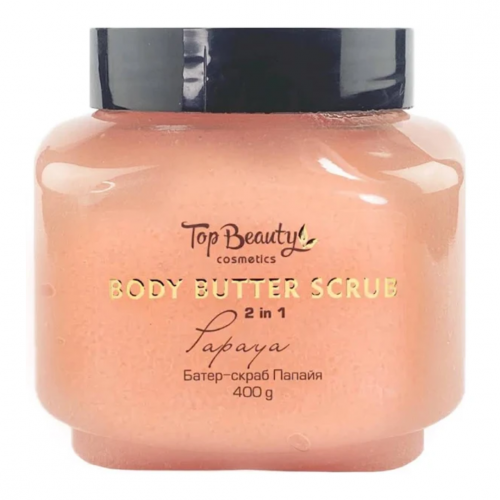 Скраб-батер папайя 2в1 для тіла Top Beauty