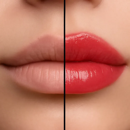 Бальзам-блиск для губ Velvet Coral WiSHLiST Lip Gloss Balsam, 10 мл + Іграшка- брелок