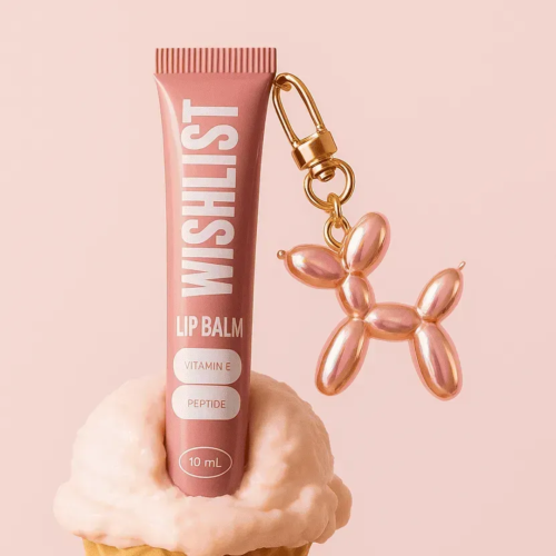 Бальзам-блиск для губ Sweet Candy WishList Lip Gloss Balm, 10 мл + Іграшка-брелок