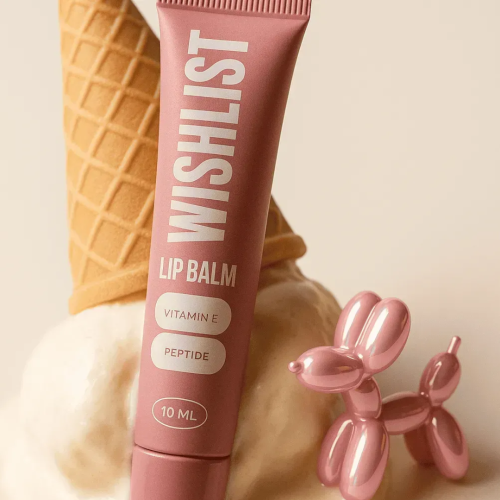 Бальзам-блиск для губ Sweet Candy WishList Lip Gloss Balm, 10 мл + Іграшка-брелок