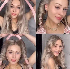 Атласні бігуді для холодного завивання волосся