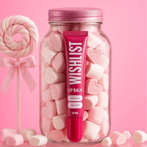 Бальзам-блиск для губ Ruby Nectar WiSHLiST Lip Gloss Balsam, 10 мл + Іграшка- брелок