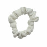 Резинка для волосся жатка 6см, біла