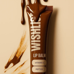 Бальзам-блиск для губ Espresso Noir WishList Lip Gloss Balm, 10 мл + Іграшка- брелок