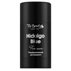 Парфумований чоловічий дезодорант Hidolgo blue з пробіотиком Top Beauty