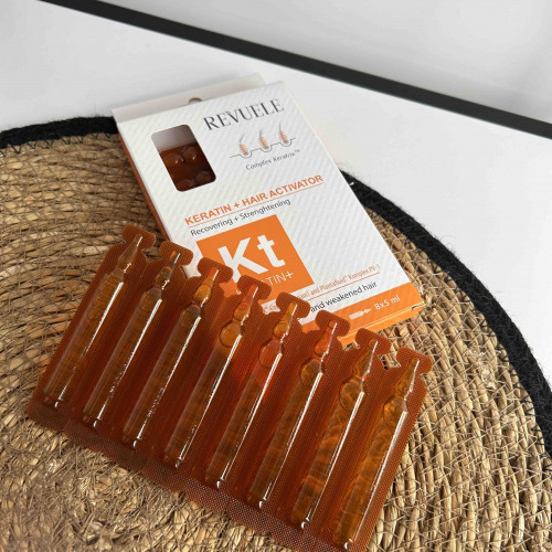 Ампулы для волос KERATIN+ Активатор восстановления Revuele