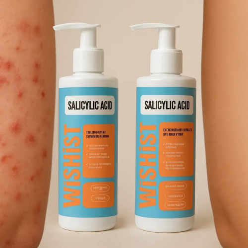 Гель для душа с салициловой кислотой WishList Shower Gel Salicylic Acid, 200 мл