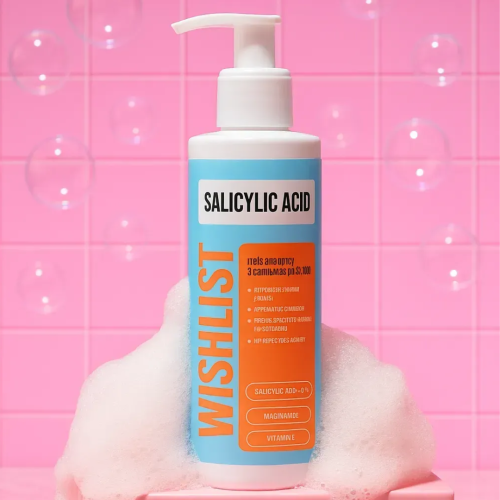 Гель для душа с салициловой кислотой WishList Shower Gel Salicylic Acid, 200 мл