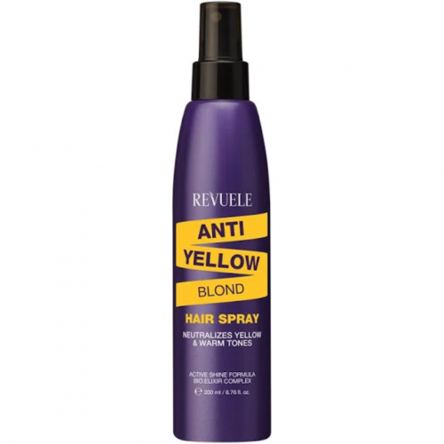 Спрей для світлого волосся з антижовтим ефектом Revuele